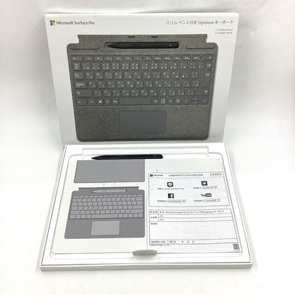 【全額返金保証】【最速発送】Microsoft スリムペン2付き Surface Pro Signature キーボード 8X6-00079 動作確認済