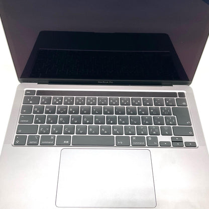 【全額返金保証】【最速発送】Apple MacBook Pro 13インチ 2022 Apple M2 8GB M.2 SSD 256GB スペースグレイ 86% 動作確認済