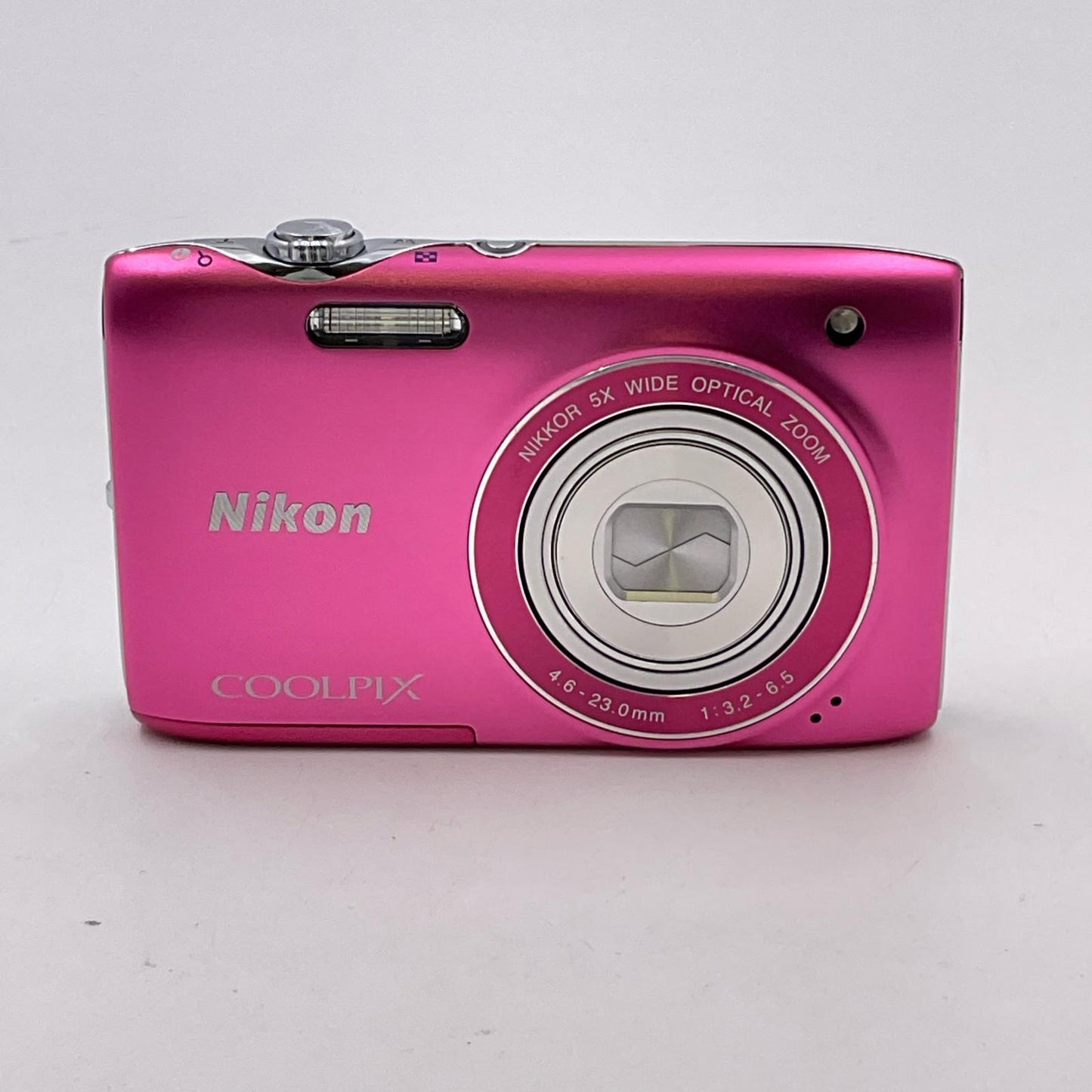 【全額返金保証】【最速発送】Nikon コンパクトデジタルカメラ COOLPIX S3100 [フレッシュピンク] 動作確認済