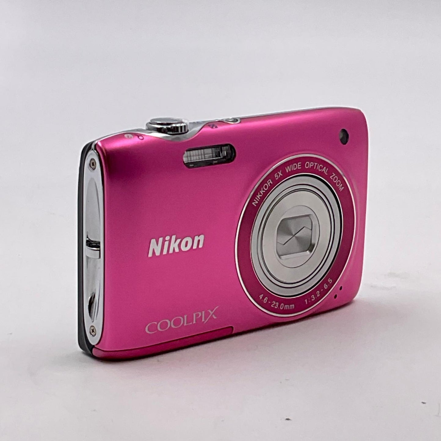 【全額返金保証】【最速発送】Nikon コンパクトデジタルカメラ COOLPIX S3100 [フレッシュピンク] 動作確認済