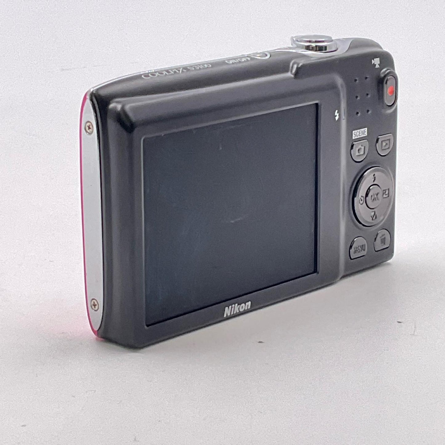 【全額返金保証】【最速発送】Nikon コンパクトデジタルカメラ COOLPIX S3100 [フレッシュピンク] 動作確認済