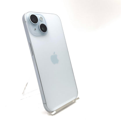 【全額返金保証】【最速発送】Apple iPhone iPhone 15 256GB ブルー Softbank 白ロム 動作確認済 85%