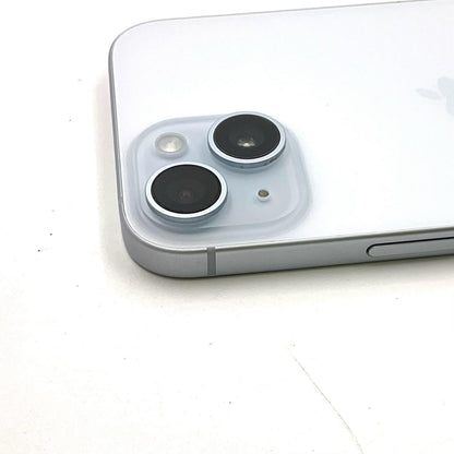【全額返金保証】【最速発送】Apple iPhone iPhone 15 256GB ブルー Softbank 白ロム 動作確認済 85%