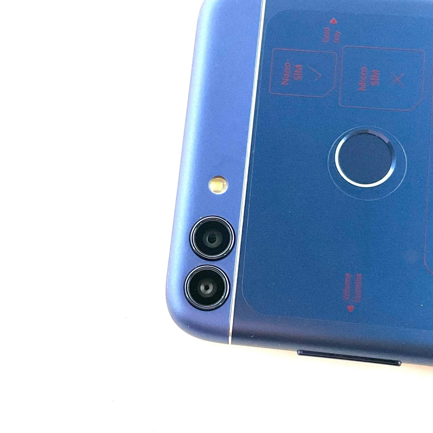 【全額返金保証】【最速発送】Huawei nova lite2 32GB ブルー FIG-LA1 白ロム 美品 動作確認済