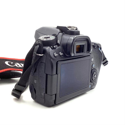 【全額返金保証】【最速発送】Canon デジタル一眼 EOS 80D ボディ ブラック 美品 動作確認済