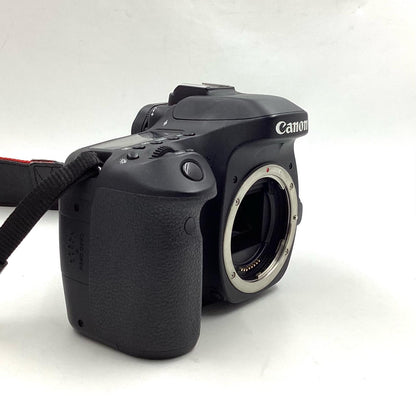 【全額返金保証】【最速発送】Canon デジタル一眼 EOS 80D ボディ ブラック 美品 動作確認済