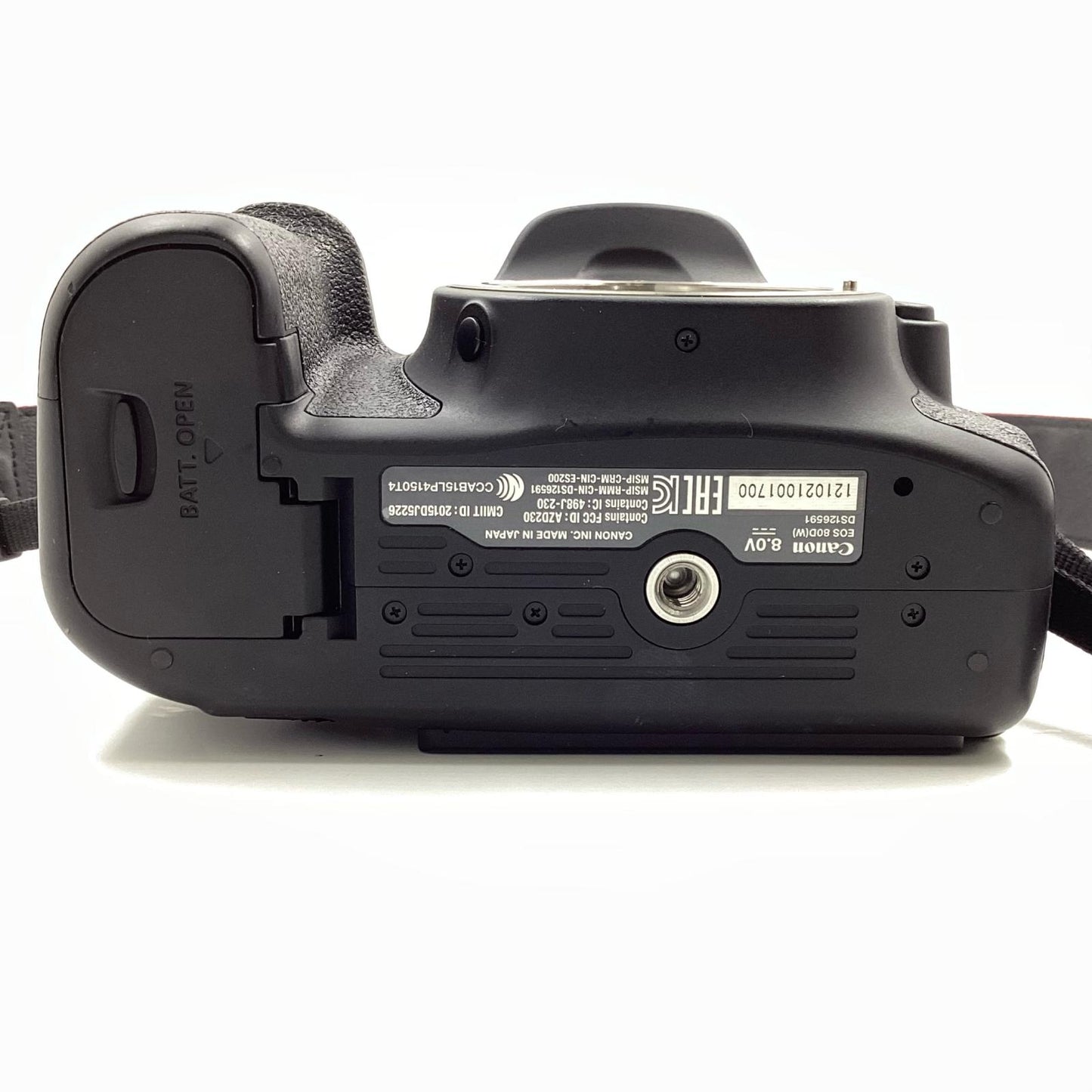 【全額返金保証】【最速発送】Canon デジタル一眼 EOS 80D ボディ ブラック 美品 動作確認済