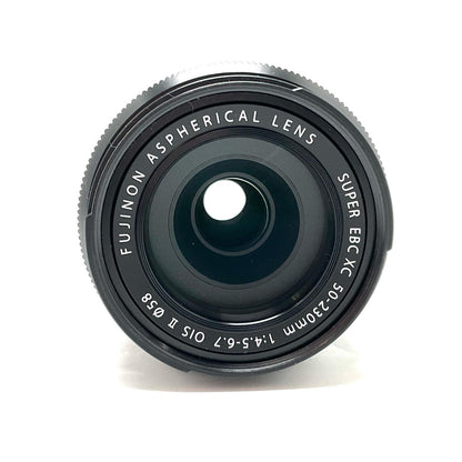【全額返金保証】【最速発送】FUJIFILM フジノンレンズ XC50-230mmF4.5-6.7 OIS II [ブラック] 美品 動作確認済
