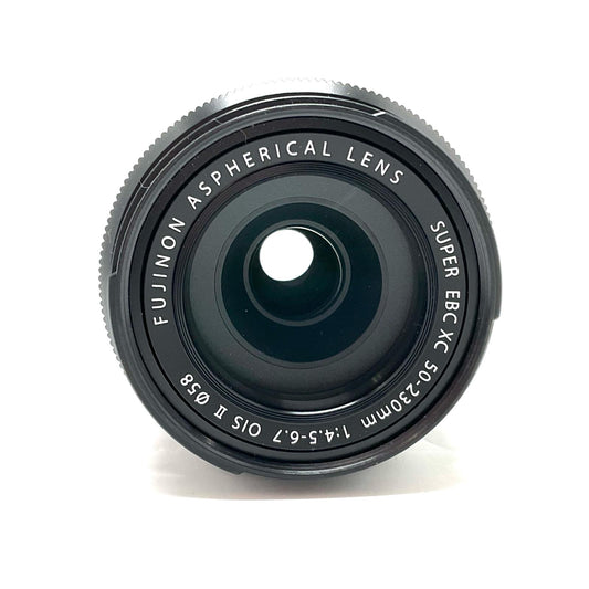 【全額返金保証】【最速発送】FUJIFILM フジノンレンズ XC50-230mmF4.5-6.7 OIS II [ブラック] 美品 動作確認済