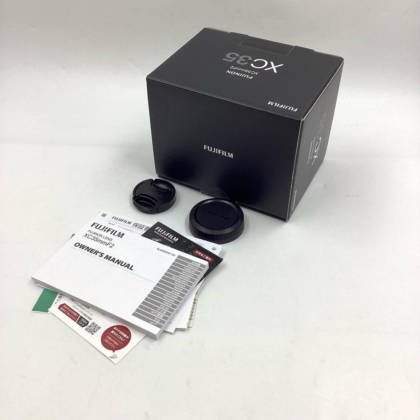 【全額返金保証】【最速発送】FUJIFILM フジノンレンズ XC35mmF2 美品 動作確認済