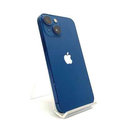 【全額返金保証】【最速発送】Apple iPhone iPhone 13 mini 128GB ブルー au 白ロム 動作確認済 78%