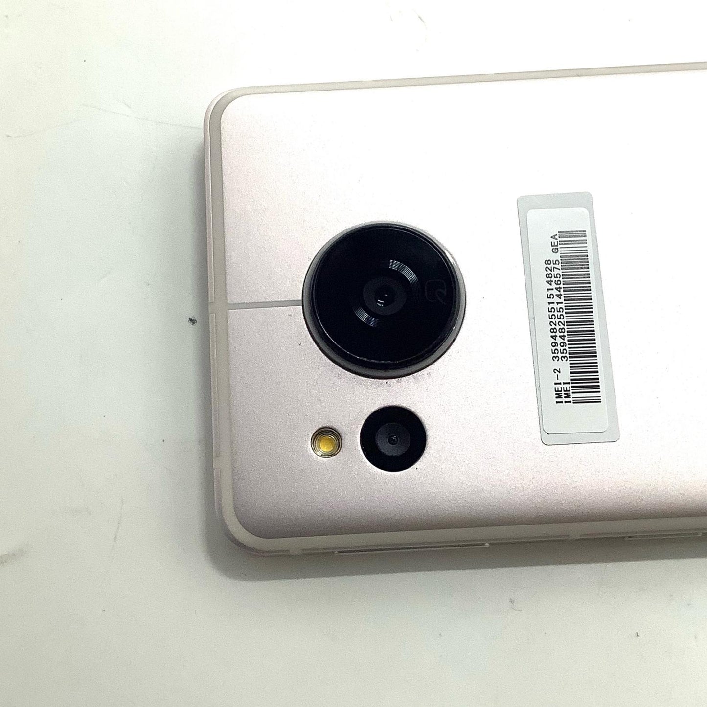 【全額返金保証】【最速発送】SHARP AQUOS sense7 128GB SIMフリー SH-M24 白ロム 美品 動作確認済