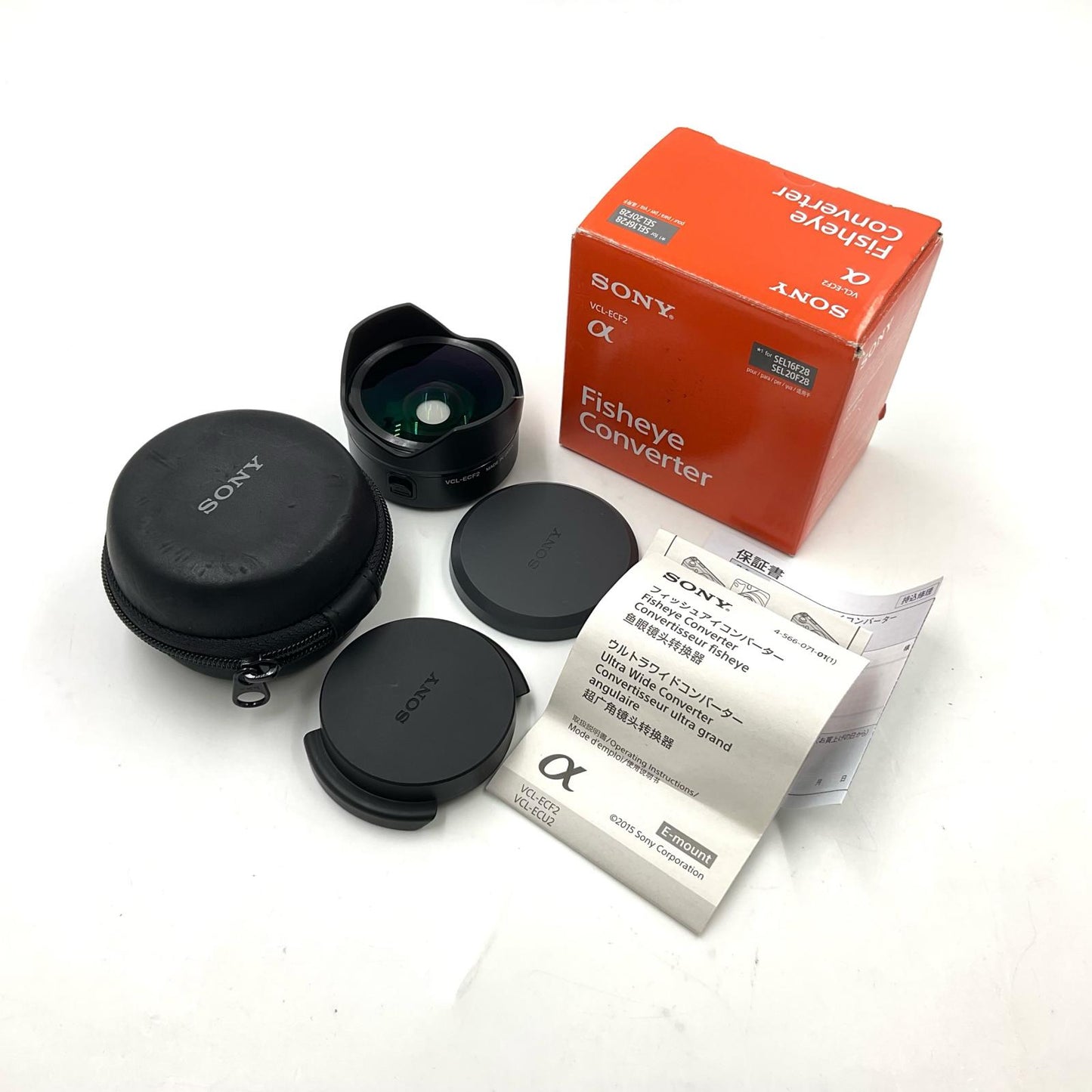 【全額返金保証】【最速発送】Sony VCL-ECF2 美品 動作確認済