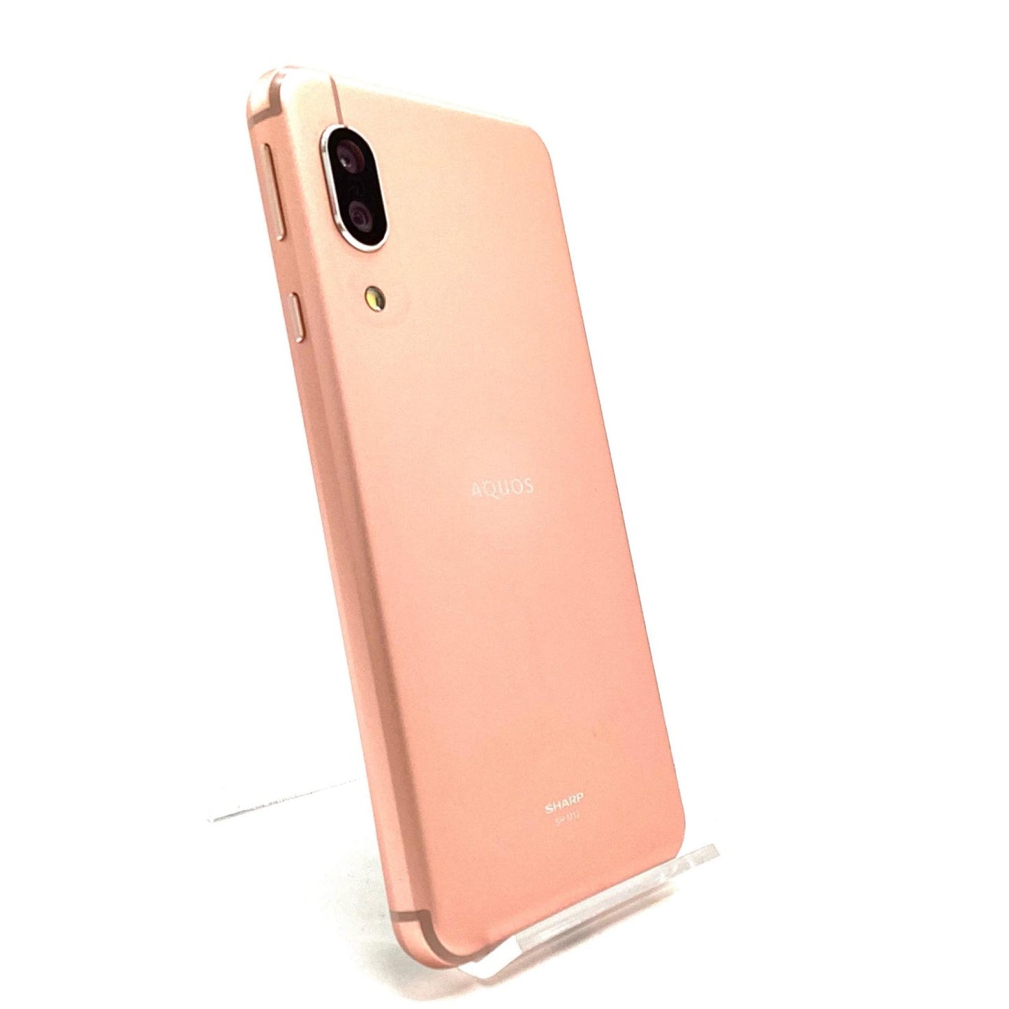 【全額返金保証】【最速発送】SHARP AQUOS sense3 64GB ライトカッパー SIMフリー SH-M12 白ロム 美品 動作確認済