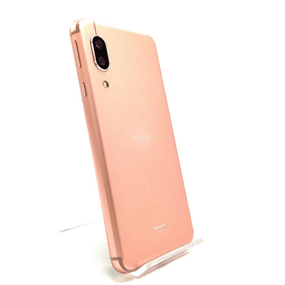 【全額返金保証】【最速発送】SHARP AQUOS sense3 64GB ライトカッパー SIMフリー SH-M12 白ロム 美品 動作確認済