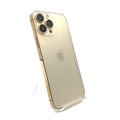 【全額返金保証】【最速発送】Apple iPhone iPhone 13 Pro Max 512GB ゴールド au SIMフリー 白ロム 動作確認済 84%