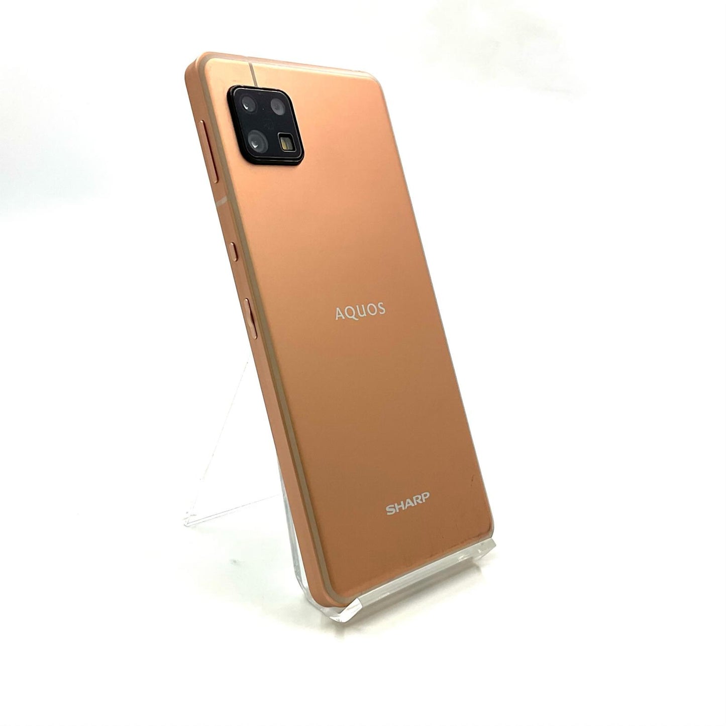 【全額返金保証】【最速発送】SHARP AQUOS sense6 64GB ライトカッパー 楽天モバイル SH-RM19 白ロム 美品 動作確認済