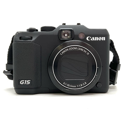 【全額返金保証】【最速発送】Canon コンパクトデジタルカメラ PowerShot G15 ブラック 動作確認済