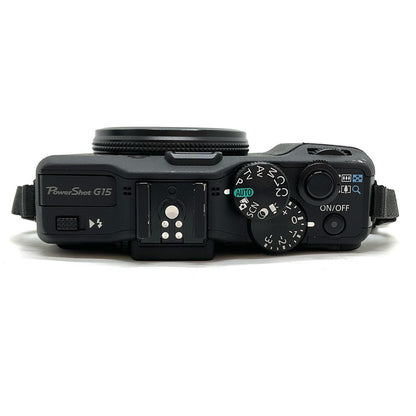 【全額返金保証】【最速発送】Canon コンパクトデジタルカメラ PowerShot G15 ブラック 動作確認済
