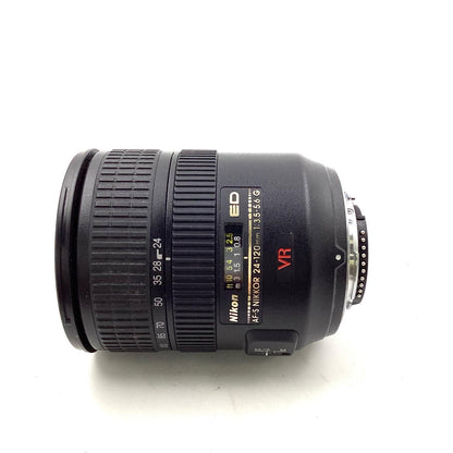 【全額返金保証】【最速発送】Nikon AF-S VR Zoom-Nikkor 24-120mm f/3.5-5.6G IF-ED 動作確認済
