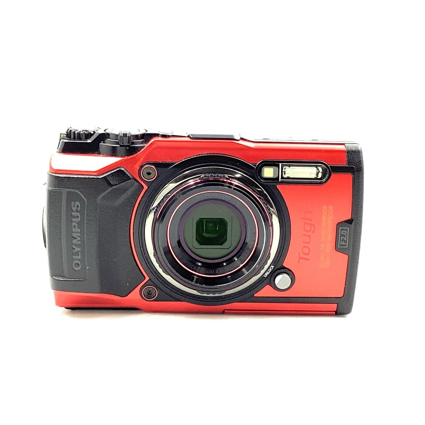 【全額返金保証】【最速発送】OLYMPUS コンパクトデジタルカメラ Tough TG-6 [レッド] 動作確認済