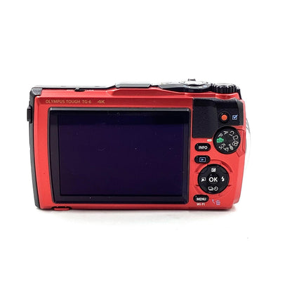 【全額返金保証】【最速発送】OLYMPUS コンパクトデジタルカメラ Tough TG-6 [レッド] 動作確認済