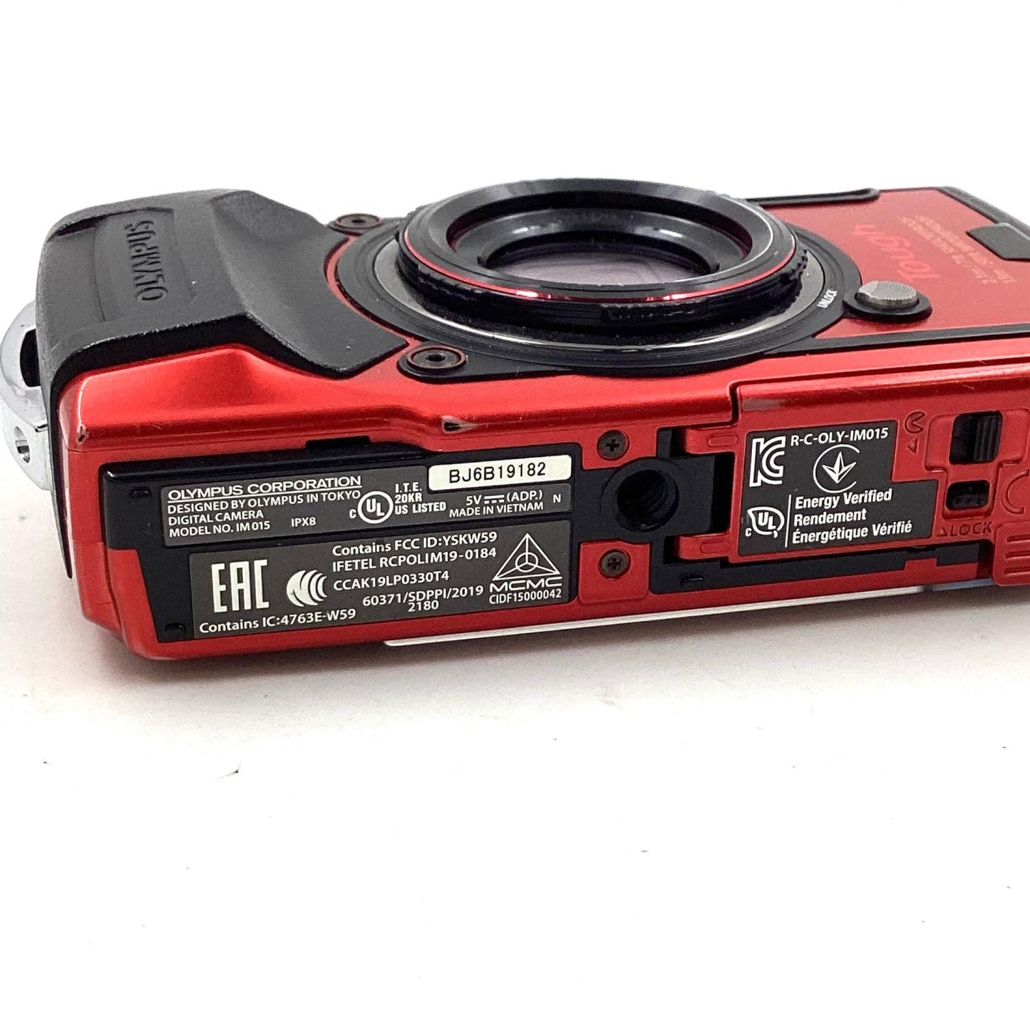【全額返金保証】【最速発送】OLYMPUS コンパクトデジタルカメラ Tough TG-6 [レッド] 動作確認済
