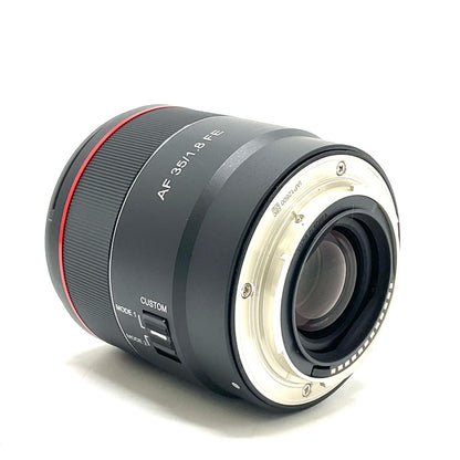 【全額返金保証】【最速発送】SAMYANG AF 35mm f1.8 FE 美品 動作確認済