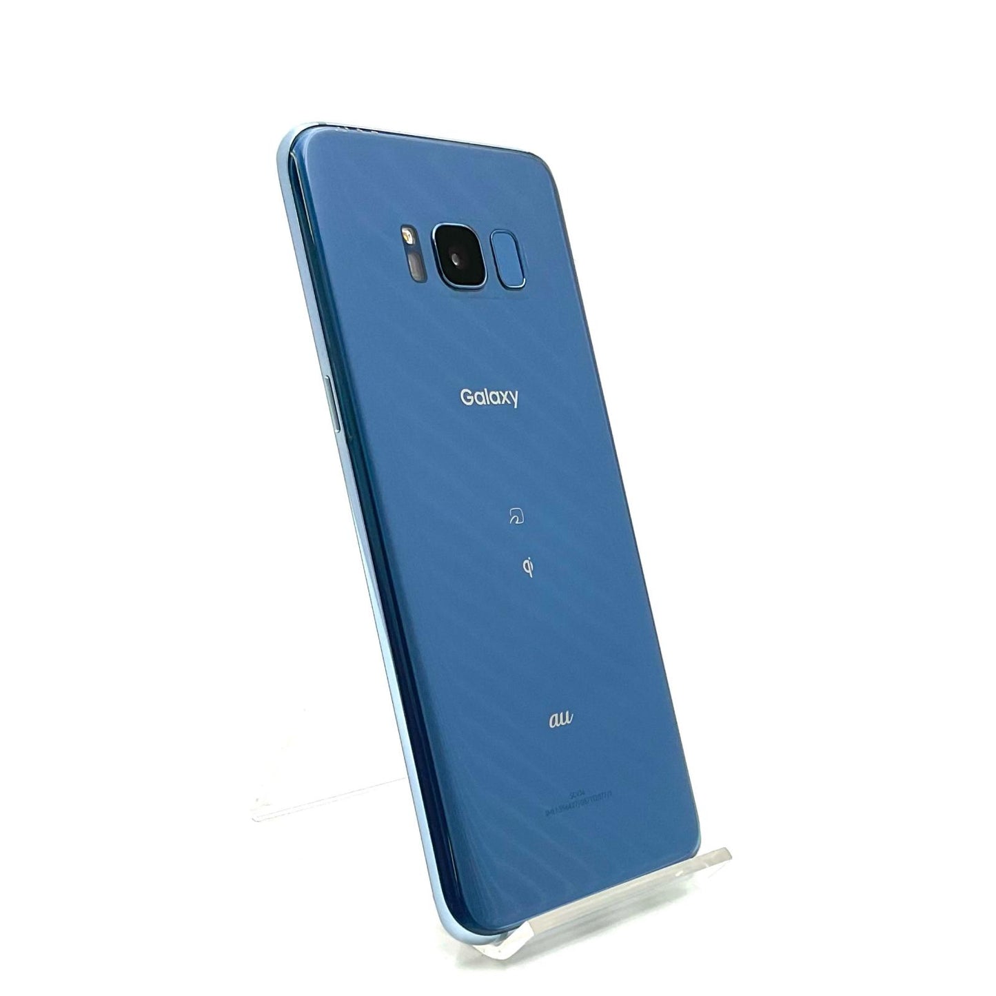 【全額返金保証】【最速発送】SAMSUNG Galaxy S8 64GB コーラル ブルー au SCV36 白ロム 動作確認済