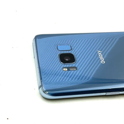 【全額返金保証】【最速発送】SAMSUNG Galaxy S8 64GB コーラル ブルー au SCV36 白ロム 動作確認済