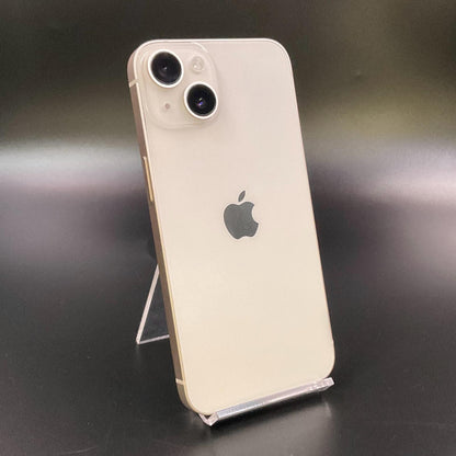 【全額返金保証】【最速発送】Apple iPhone iPhone 14 128GB スターライト SIMフリー 白ロム 動作確認済 83%