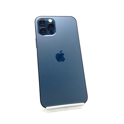 【全額返金保証】【最速発送】Apple iPhone iPhone 12 Pro 128GB パシフィックブルー Softbank SIMフリー 白ロム 美品 動作確認済 80%