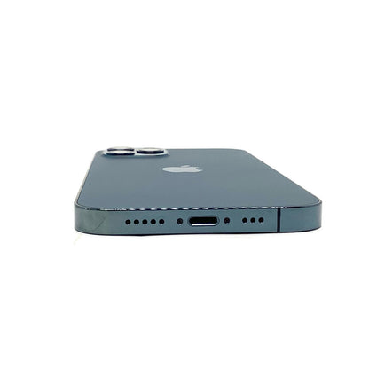 【全額返金保証】【最速発送】Apple iPhone iPhone 12 Pro 128GB パシフィックブルー Softbank SIMフリー 白ロム 美品 動作確認済 80%