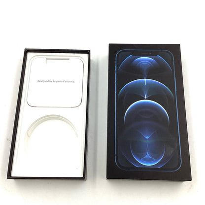 【最速発送】Apple iPhone iPhone 12 Pro 256GB パシフィックブルー au 白ロム【難有】 74%