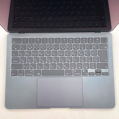 【全額返金保証】【最速発送】Apple MacBook Air 13.6インチ 2024 M3 8コア 16GB SSD 256GB ミッドナイト 100% 美品 動作確認済