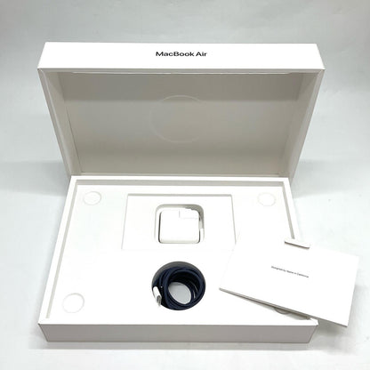 【全額返金保証】【最速発送】Apple MacBook Air 13.6インチ 2024 M3 8コア 16GB SSD 256GB ミッドナイト 100% 美品 動作確認済