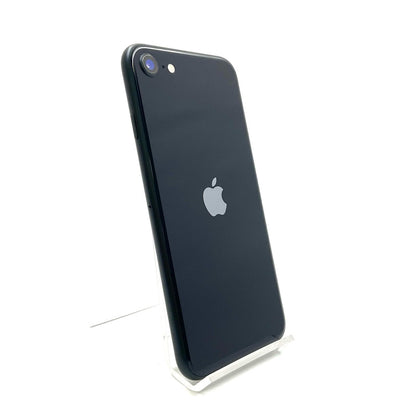 【全額返金保証】【最速発送】Apple iPhone iPhone SE（第3世代） 128GB ミッドナイト Softbank 白ロム 美品 動作確認済 80%