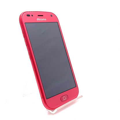 【全額返金保証】【最速発送】富士通 らくらくスマートフォン 32GB ピンク docomo F-42A 白ロム 美品 動作確認済