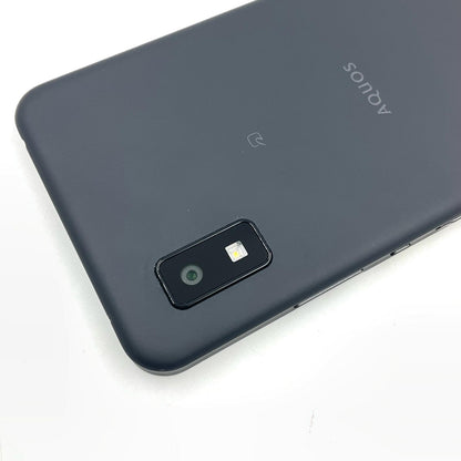 【全額返金保証】【最速発送】SHARP AQUOS wish2 64GB チャコール Softbank SIMフリー A204SH 美品 動作確認済
