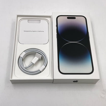 【全額返金保証】【最速発送】Apple iPhone iPhone 14 Pro 256GB スペースブラック docomo 白ロム 動作確認済 79%