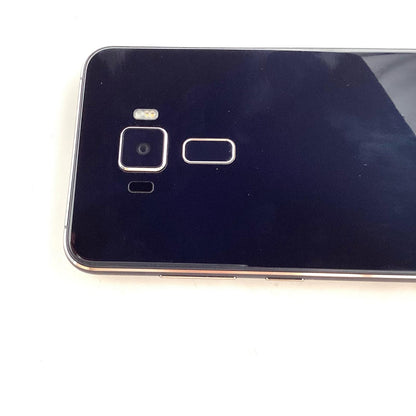 【全額返金保証】【最速発送】ASUS ZenFone 3 32GB ファイアブラック Z017DA 白ロム 動作確認済