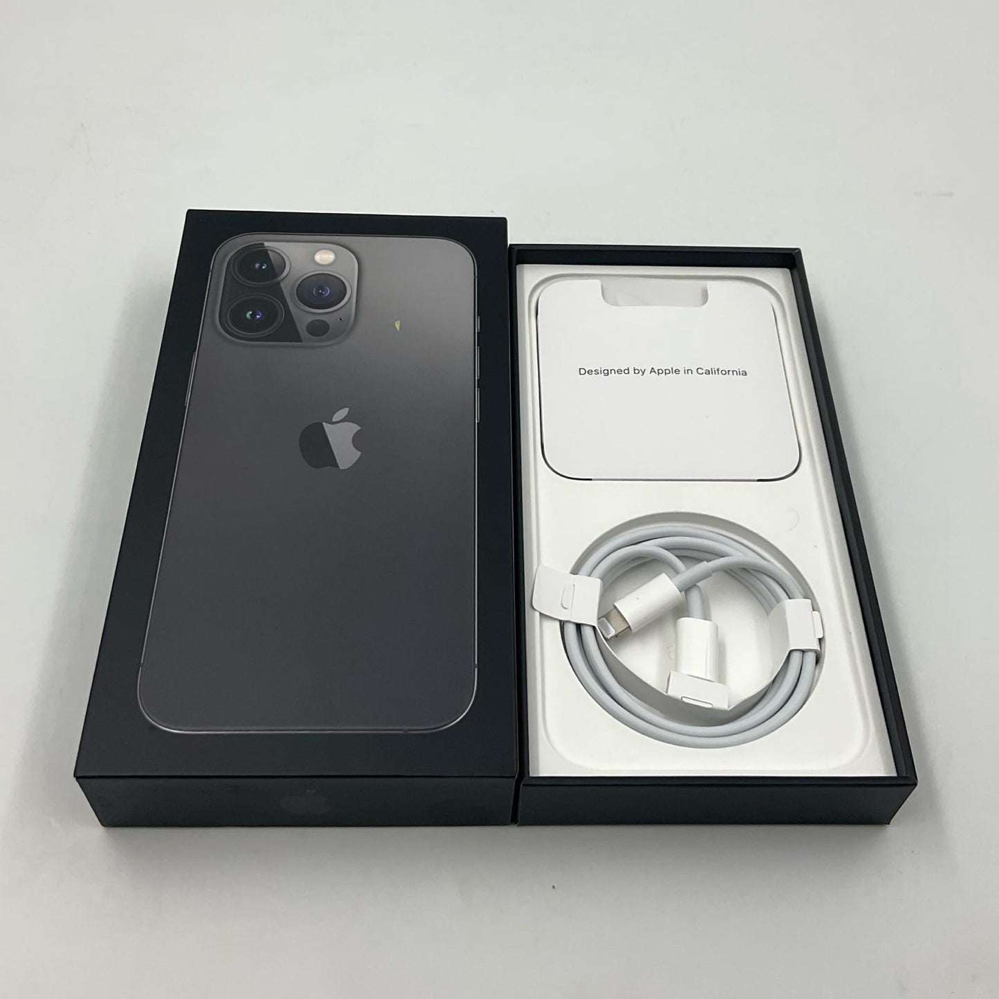 【全額返金保証】【最速発送】Apple iPhone iPhone 13 Pro 128GB グラファイト au SIMフリー 白ロム 動作確認済 77%