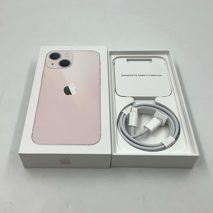 【全額返金保証】【最速発送】Apple iPhone iPhone 13 mini 128GB ピンク au SIMフリー 白ロム 動作確認済 72%