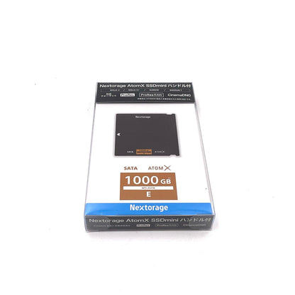 【全額返金保証】【最速発送】Nextorage AtomX SSD Mini 1TB with handle ATOMSSD01T-H1 新品未開封 即納OK