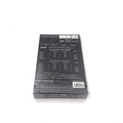 【全額返金保証】【最速発送】Nextorage AtomX SSD Mini 1TB with handle ATOMSSD01T-H1 新品未開封 即納OK