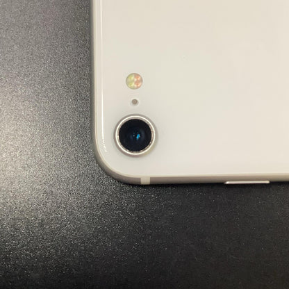 【最速発送】Apple iPhone iPhone SE（第2世代） 64GB ホワイト au SIMフリー 白ロム【難有】 82%