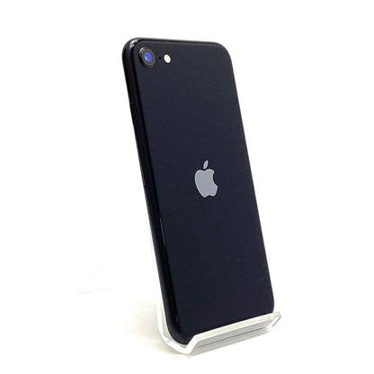 【全額返金保証】【最速発送】Apple iPhone iPhone SE（第3世代） 64GB ミッドナイト au 白ロム 美品 動作確認済 86%