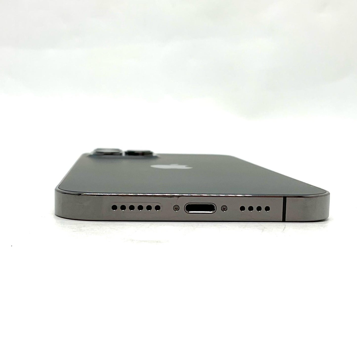 【全額返金保証】【最速発送】Apple iPhone iPhone 12 Pro Max 256GB グラファイト au 白ロム 美品 動作確認済 95%