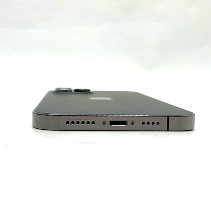 【全額返金保証】【最速発送】Apple iPhone iPhone 12 Pro Max 256GB グラファイト au 白ロム 美品 動作確認済 95%