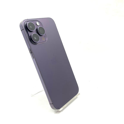 【全額返金保証】【最速発送】Apple iPhone iPhone 14 Pro Max 256GB ディープパープル au 動作確認済 71%